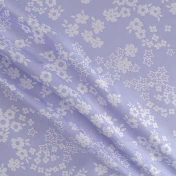 Mikado jacquard lila