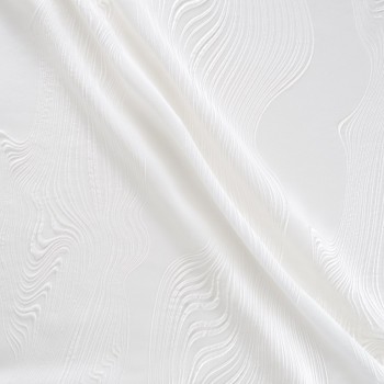 Jacquard relieve blanco