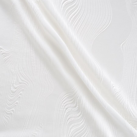 White jacquard relief