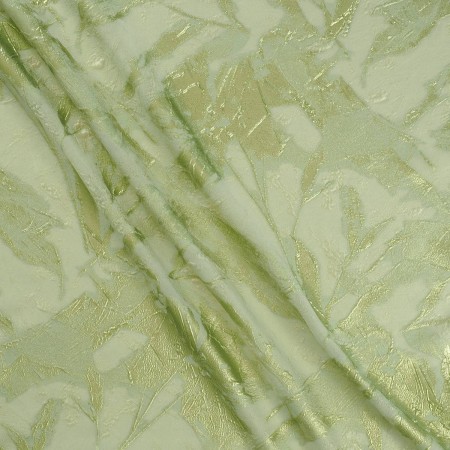 Jacquard fil coupÈ verde