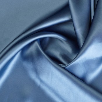 Blue hostess versalles silk satin