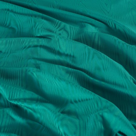 Mint green van gogh moirÉ taffeta