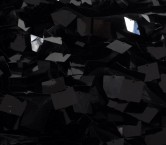 Macro square sequins black