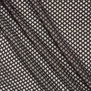 Micro sequins net brown