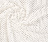 Micro sequins net white