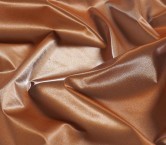 Metallic latex knit copper