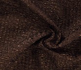 Brown embossed jacquard