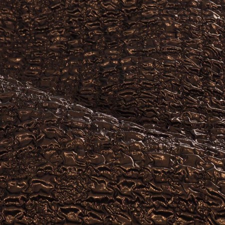 Brown embossed jacquard