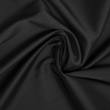 Black mirÓ double face twill mikado