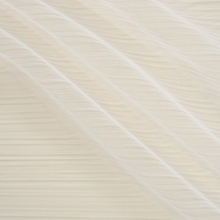 White pleated tulle