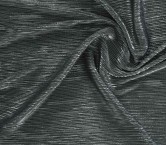 Silver irregular pleated foil