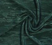 Green irregular pleated foil