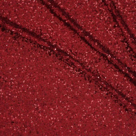 Ruby micro sequins stretch