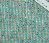 Turquoise tweed with sequins