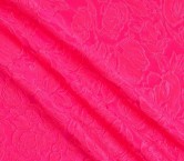 Jacquard relieve fuxia