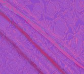 Jacquard relieve fuxia