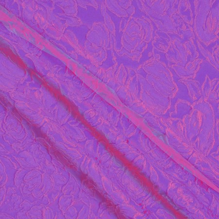 Violet jacquard relief