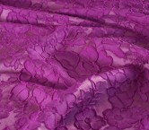 Jacquard cloquÉ flor violeta