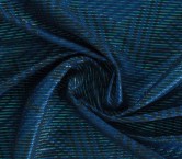 Jacquard geometrico lame azul