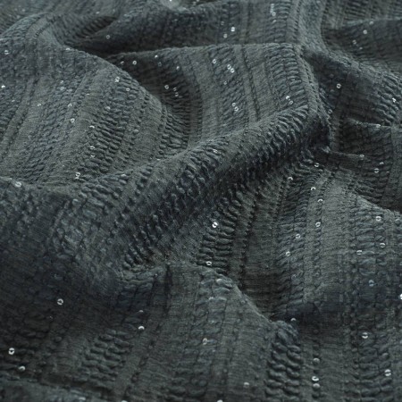 Grey geometric jacquard