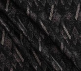 Jacquard lana lamÉ negro