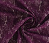 Jacquard lana lamÉ violeta