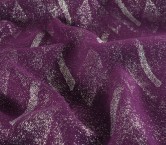 Jacquard lana lamÉ violeta