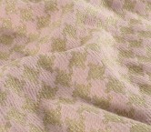 Jacquard pata de gallo rosa