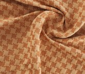 Camel geometric jacquard