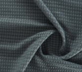 Grey geometric wool jacquard