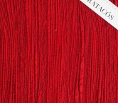 Red pleated jacquard