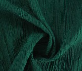 Green pleated jacquard