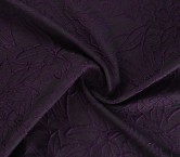 Jacquard flor lame violeta