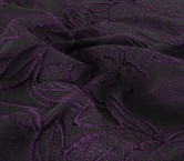 Jacquard flor lame violeta