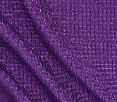 Jacquard acolchado lame violeta