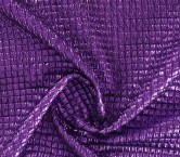 Violet padded jacquard