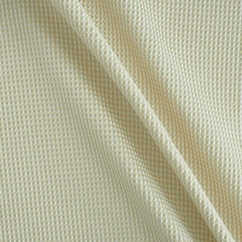 Jacquard 3d lamÉ ivory- oro