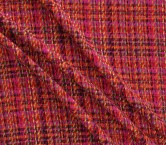 Tweed multicolor fuxia rojo