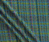 Tweed multicolor azul amarillo