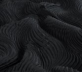 Black jacquard relief geomÉtri