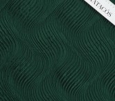 Jacquard relieve geomÉtrico verde