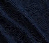 Jacquard relieve geomÉtrico negro