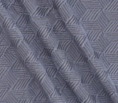 Jacquard cloquÉ geomÉtrico marron