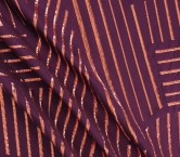 Jacquard lame violeta