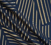 Marine jacquard lame