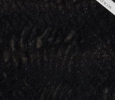 Jacquard fil coupÉ pelo negro