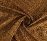 Jacquard ondas lame oro