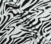 White black jacquard animal sk