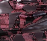 Jacquard lamÉ geomÉtrico rosa