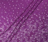 Violet jacquard floral pano 165 cm